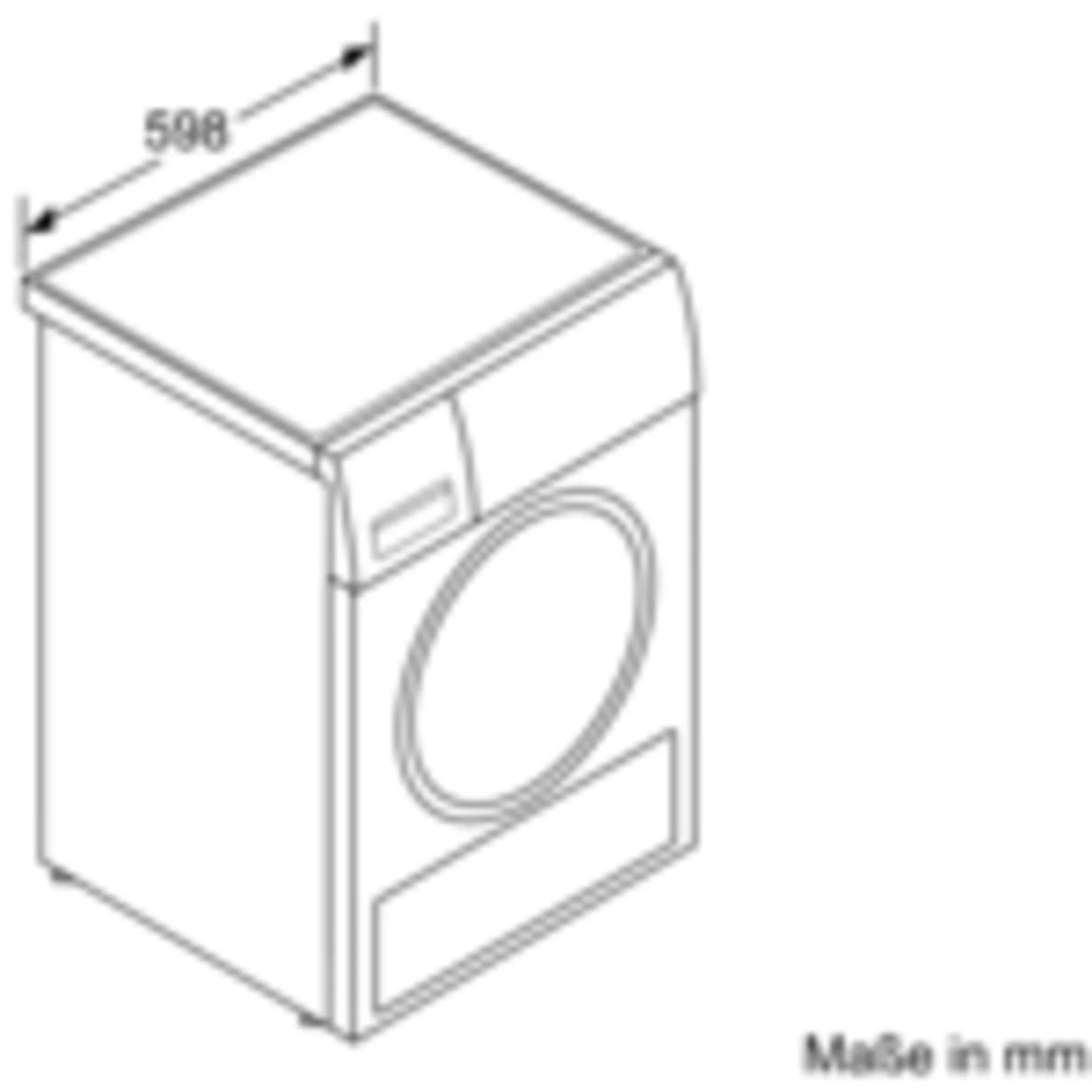 BOSCH WQG235D00 warmtepompdroger (8,0 kg, wit) - Afbeelding 8